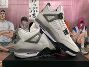 Angled view of the paired sneakers highlighting the side panels, midsole, and visible air unit