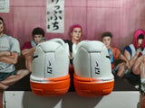 Nike Air Zoom Basketball Shoes White and Orange