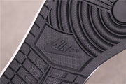 Close-up of the black rubber outsole tread