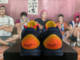 Nike Kobe Basketball Shoes in Navy, Red and Orange