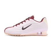 Side profile of pink Nike Shox Z R2 sneakers