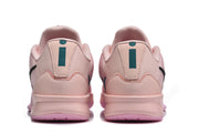 Rear view of pink Nike Sabrina 2 basketball shoes