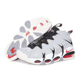 Nike Gray White Red Basketball Sneakers
