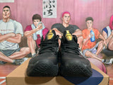 ASICS Metarise Black and Gold Basketball Shoes
