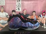 Nike Air Foamposite One Galaxy Basketball Sneakers