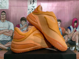 Tangerine Orange Slip-On Sneakers
