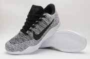 Angled view of the sneaker and its white outsole