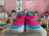 HELLOW Pink Blue Basketball Sneakers