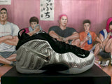 Nike Air Foamposite One Silver Black Sneakers