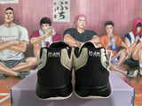 Nike Basketball Shoes in Cream, Black and Pink
