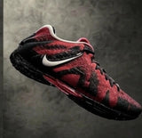 Nike 928-7 Sneakers Red and Black