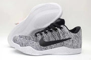 Nike Kobe 11 shoe with its patterned outsole visible