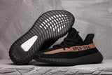 Yeezy 350 V2 Black Peach Stripe Sneakers