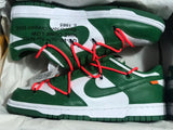 Nike Dunk Low Leather White Pine Green CT0856-100 Sneakers