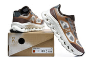 On Cloudtilt Remix sneakers displayed with a box labeled size US 8.5
