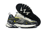 Louis Vuitton Black and Grey Chunky Sneakers with Blue Accents