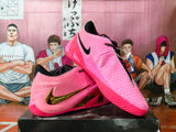 Nike Pink Gold Basketball Sneakers