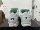 Nike Kobe 4 Protro Basketball Shoes, White and Grey