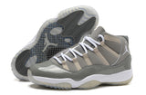 Jordan Air Jordan 11 High-Top Sneakers Gray White 378037-001